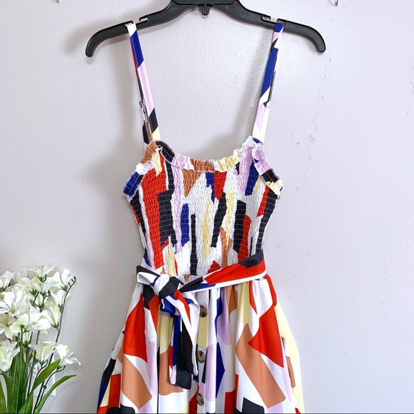 Sleeveless Fit & Flare Midi Dress | Boutique - Picture 6 of 8